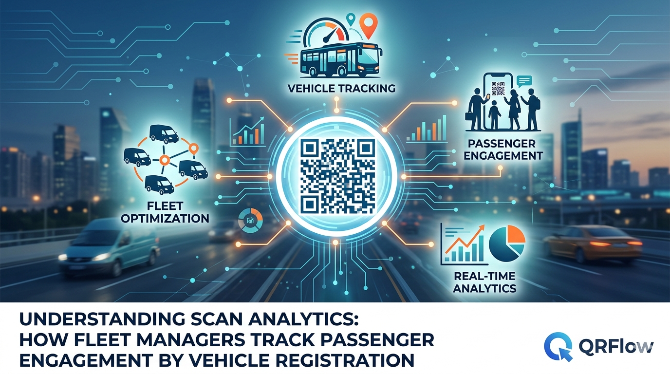 QR Code for Logistics & Fleet Management: Optimize Passenger Engagement & Track Asset Analytics in India